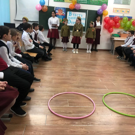 в Центре творчества прошло праздничное мероприятие, посвященное Дню защитника Отечества